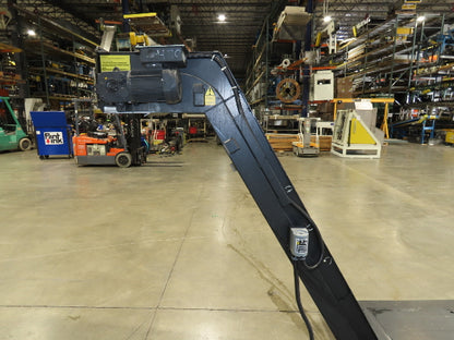 Mayfran ConSep 2000 Hinge Belt Chip Conveyor 13"Belt 73"Infeed 10' 6"L 230V