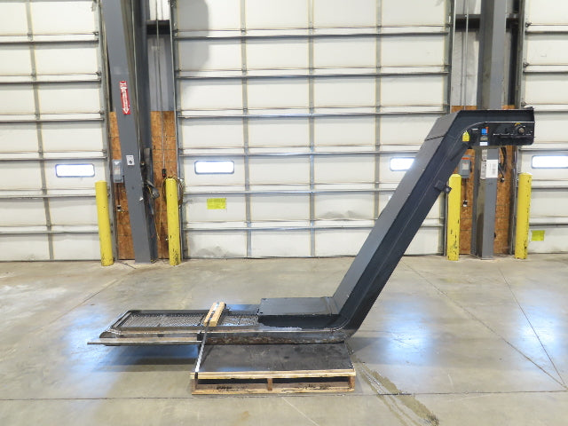 Mayfran ConSep 2000 Hinge Belt Chip Conveyor 13"Belt 73"Infeed 10' 6"L 230V
