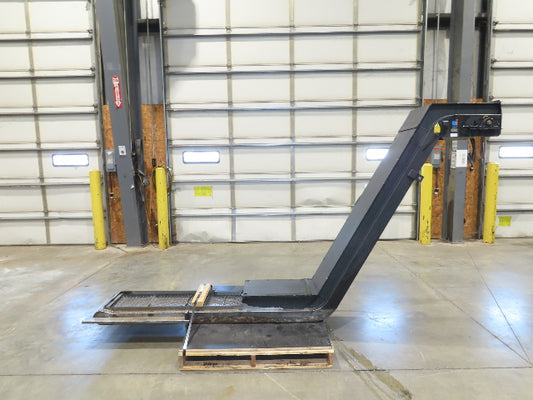 Mayfran ConSep 2000 Hinge Belt Chip Conveyor 13"Belt 73"Infeed 10' 6"L 230V