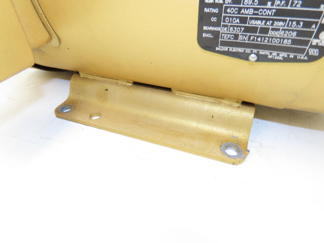 Baldor CEM3708T AC Motor 5Hp 1160 RPM 230/460V 3PH 215TC Super E