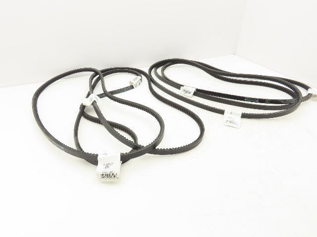 Gates BX57 Tri-Power Notched Cogged V-Belt BX 21/32" x 60"L  Lot of 6