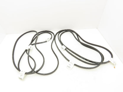 Gates BX57 Tri-Power Notched Cogged V-Belt BX 21/32" x 60"L  Lot of 6