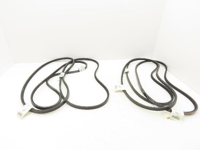 Gates BX57 Tri-Power Notched Cogged V-Belt BX 21/32" x 60"L  Lot of 6