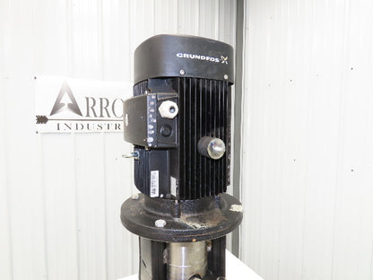 Grundfos CR10-08 A-A-A-E-HQQE Centrifugal Inline Pump 5.5kw 480V 3PH 201 L/min
