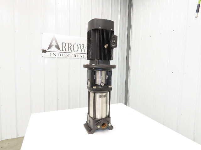 Grundfos CR10-08 A-A-A-E-HQQE Centrifugal Inline Pump 5.5kw 480V 3PH 201 L/min