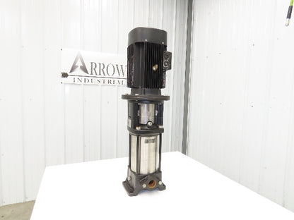 Grundfos CR10-08 A-A-A-E-HQQE Centrifugal Inline Pump 5.5kw 480V 3PH 201 L/min