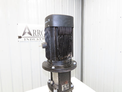 Grundfos CR10-07 A-A-A-E-HQQE Centrifugal Inline Pump 5.5kw 480V 3PH 201 L/min