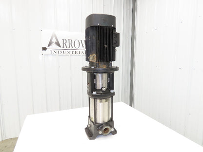 Grundfos CR10-07 A-A-A-E-HQQE Centrifugal Inline Pump 5.5kw 480V 3PH 201 L/min
