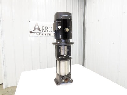 Grundfos CR10-07 A-A-A-E-HQQE Centrifugal Inline Pump 5.5kw 480V 3PH 201 L/min
