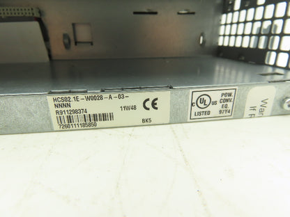 Rexroth HCS02.1E-W0028 IndraDrive Servo Drive 3PH 200-500VAC 13A 530VAC 5A