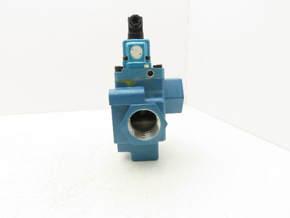 MAC Illig 9109837 58D-36-611JA-EB09 3 Way Pneumatic Air Valve Pilot 24V 1-1/2"