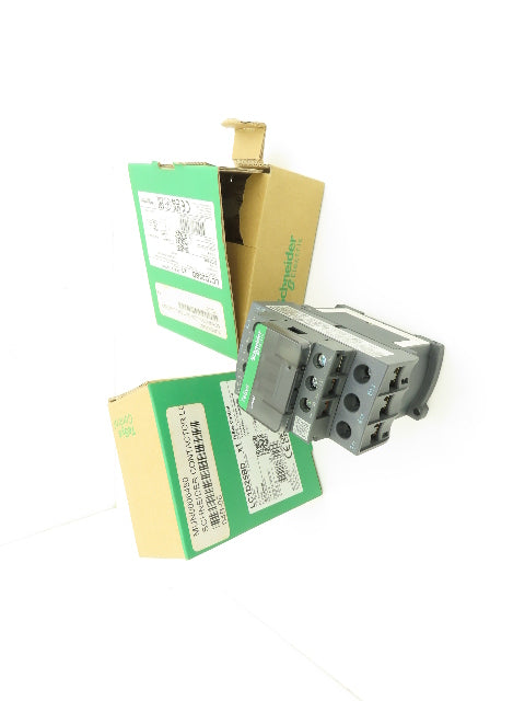 Schneider Electric Motor Starter Contactor 15Hp 24V Coil 3 Pole 25A Lot of 2