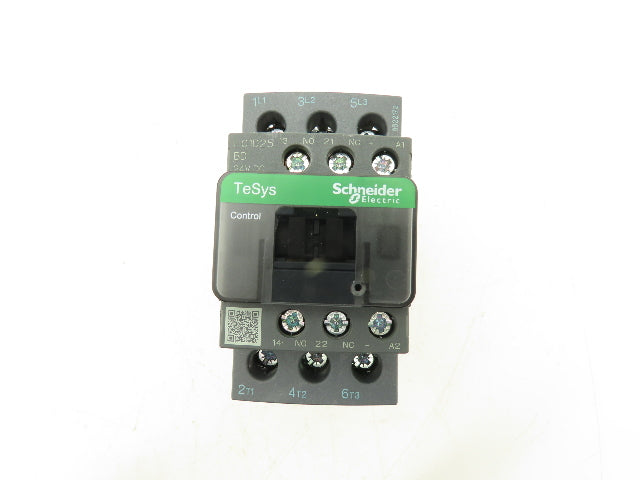 Schneider Electric Motor Starter Contactor 15Hp 24V Coil 3 Pole 25A Lot of 2