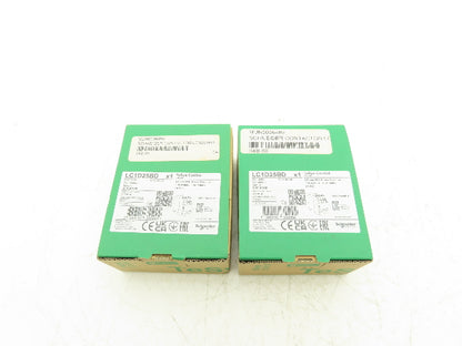 Schneider Electric Motor Starter Contactor 15Hp 24V Coil 3 Pole 25A Lot of 2