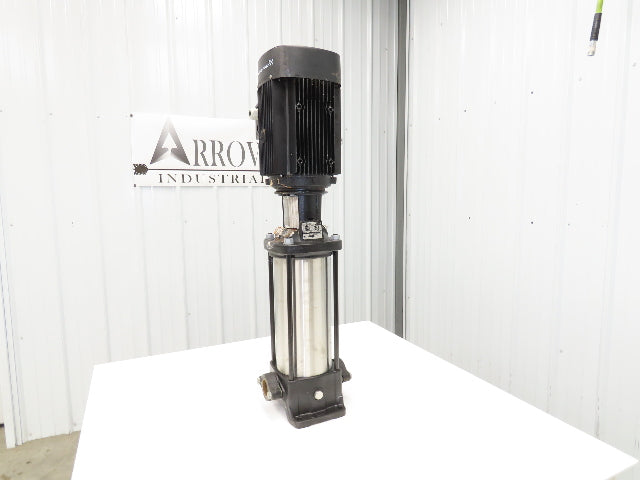 Grundfos CR10-12 A-A-A-E-HQQE Centrifugal Inline Pump 5.5kw 480V 3PH 44 GPM