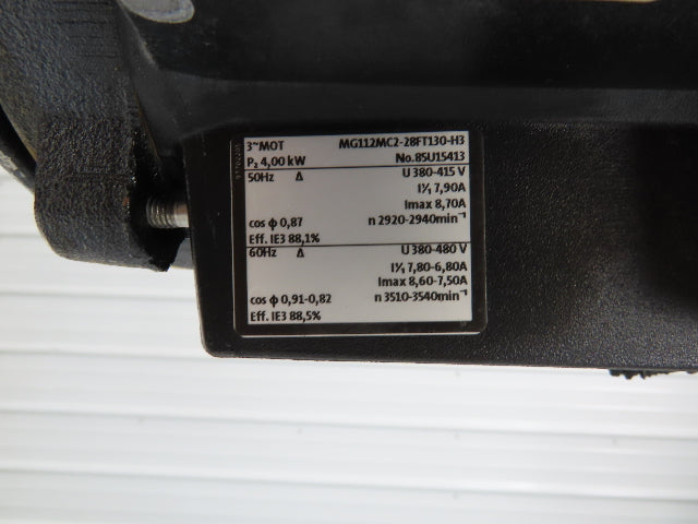 Grundfos CR10-12 A-A-A-E-HQQE Centrifugal Inline Pump 5.5kw 480V 3PH 44 GPM