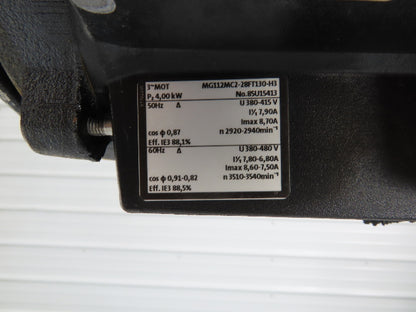 Grundfos CR10-12 A-A-A-E-HQQE Centrifugal Inline Pump 5.5kw 480V 3PH 44 GPM