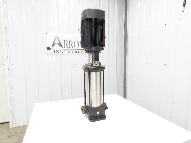 Grundfos CR10-12 A-A-A-E-HQQE Centrifugal Inline Pump 5.5kw 480V 3PH 44 GPM