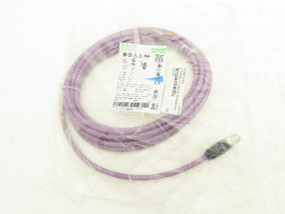 Murr Elektronik 7000-14541-7980500 4-Pin M12 Male 0° w/Cable 5m Length Lot of 2