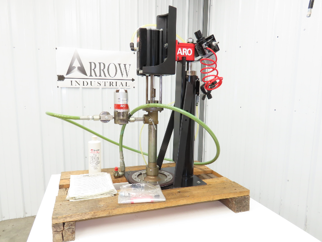 ARO NM2322-E-11-P43 Pneumatic Extrusion Piston Pump 5 Gal Pail Lifter Unloader