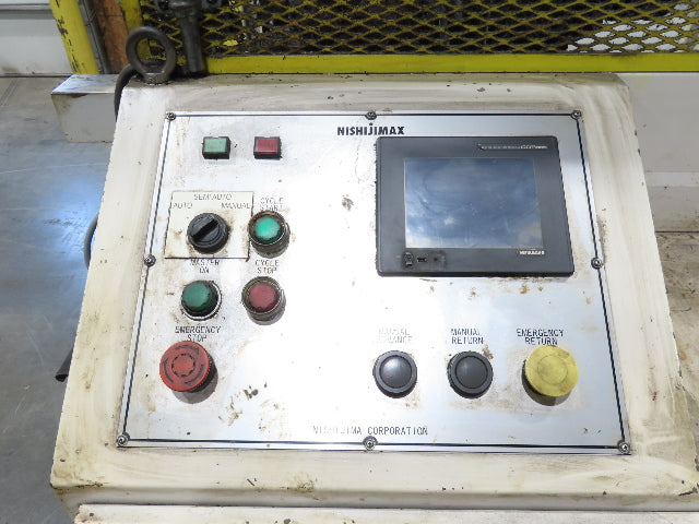 Nishijimax NHC-070NC Automatic CNC Circular Steel Cold Saw 10Hp 230V 2.75" 70mm