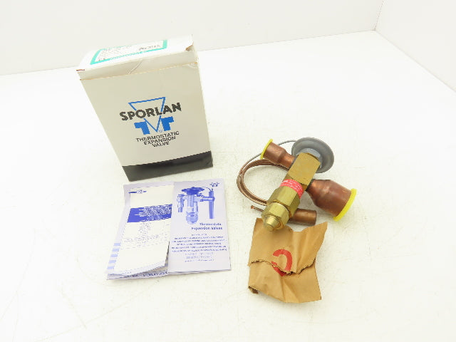 Sporlan OVE-20-GA Thermostatic Expansion Valve 7/8 x 1-3/8 ODF 60" Capillary