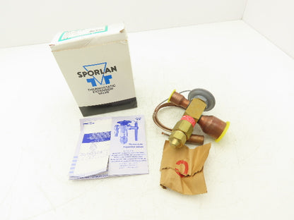 Sporlan OVE-20-GA Thermostatic Expansion Valve 7/8 x 1-3/8 ODF 60" Capillary