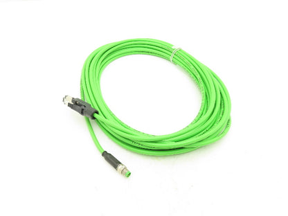 Murr Elektronik 7000-89721-7911000 M8 Male 4-Pin to RJ45 Ethercat Cable 10m