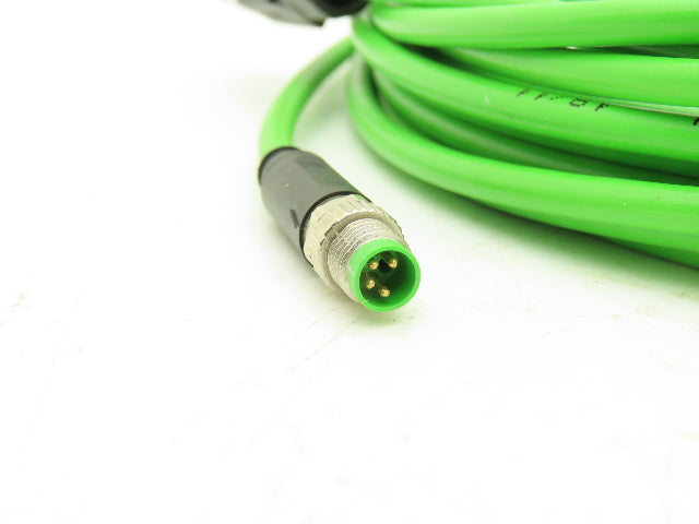 Murr Elektronik 7000-89721-7911000 M8 Male 4-Pin to RJ45 Ethercat Cable 10m