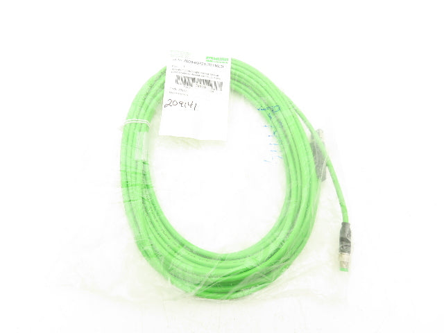 Murr Elektronik 7000-89721-7911000 M8 Male 4-Pin to RJ45 Ethercat Cable 10m