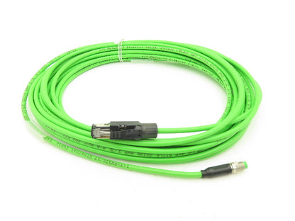 Murr Elektronik 7000-89721-7911000 M8 Male 4-Pin to RJ45 Ethercat Cable 10m