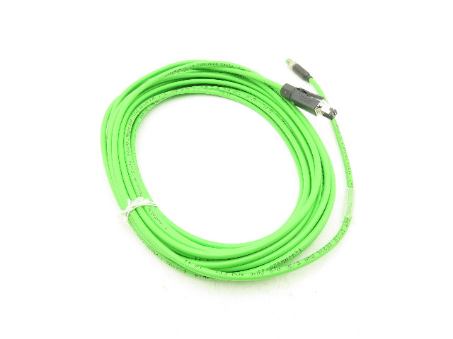 Murr Elektronik 7000-89721-7911000 M8 Male 4-Pin to RJ45 Ethercat Cable 10m