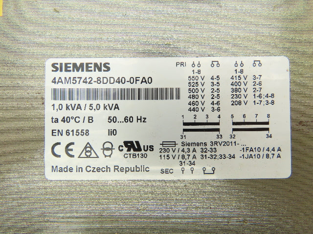 KEB 07F5C1B-LB0A Combivert 1Hp AC Drive Frequency Inverter 400VAC 1.8kVA 0-800Hz