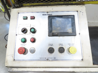 Nishijimax NHC-070NC Automatic CNC Circular Steel Cold Saw 10Hp 230V 2.75" 70mm