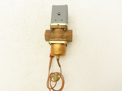 Johnson Controls V46AC-1C Water Valve 3/4" NPT 150 PSI Set 105 Range 70-260 PSIG