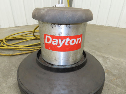 Dayton 6UFR5 17" Floor Buffer Scrubber Polisher 115V  -No Brush Head