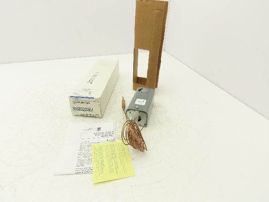 Johnson Controls A19ABC-24D SPST Temperature Control -30-100 Deg F 8' Capilary