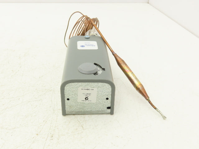 Johnson Controls A19ABC-24C SPST Temperature Control -30-100 Deg F 8' Capilary