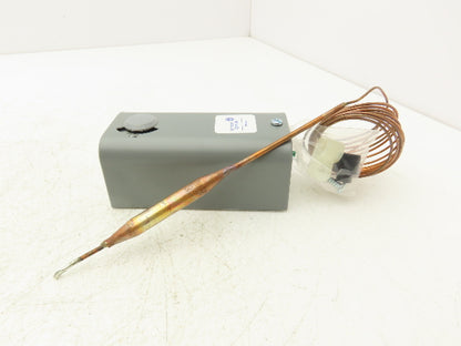Johnson Controls A19ABC-24C SPST Temperature Control -30-100 Deg F 8' Capilary