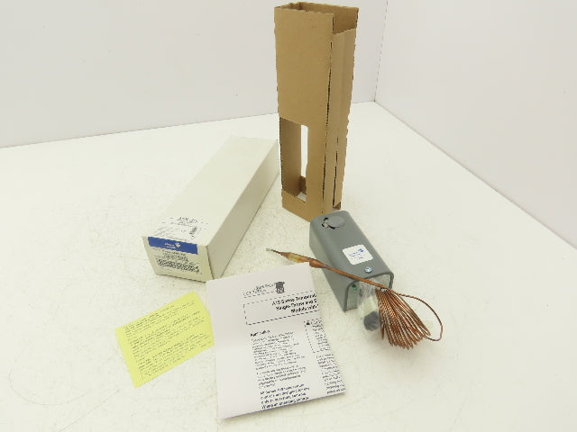 Johnson Controls A19ABC-24C SPST Temperature Control -30-100 Deg F 8' Capilary