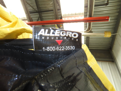Allegro 8" Manhole Blower Ducting 25' L Retractable Lightweight Yellow/Black