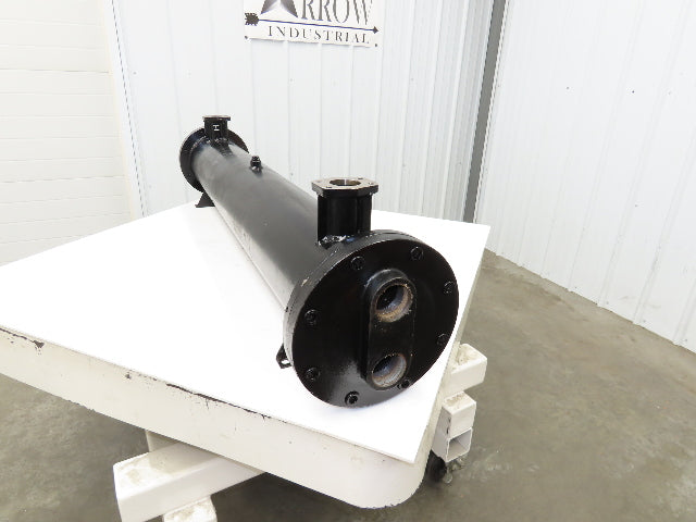 GEA Technika FKV-220.54 123-W2 N2 Shell & Tube Heat Exchanger 2"NPT SAE 62.5"OAL