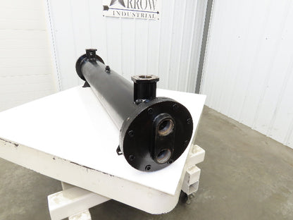 GEA Technika FKV-220.54 123-W2 N2 Shell & Tube Heat Exchanger 2"NPT SAE 62.5"OAL