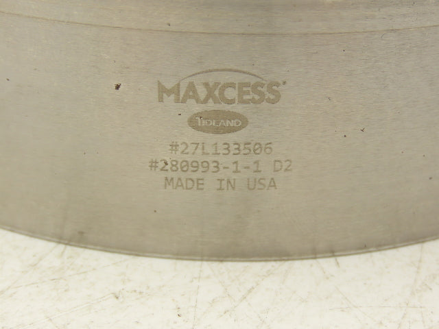 Maxcess 27L133506 Tidland Anvil Ring 6.298" OD x 3.997" ID x 1.5750" Width