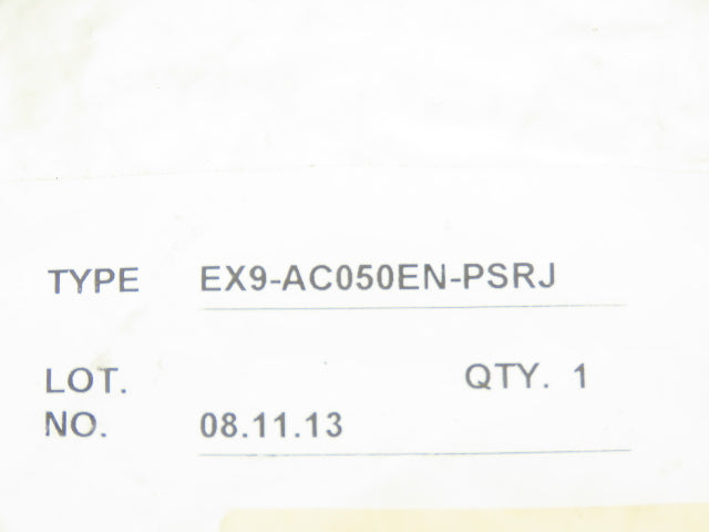 SMC EX9-AC050EN-PSRJ Serial Interface Connector Cable 4-pin M12 - Ethernet EX300