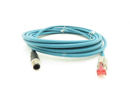 SMC EX9-AC050EN-PSRJ Serial Interface Connector Cable 4-pin M12 - Ethernet EX300