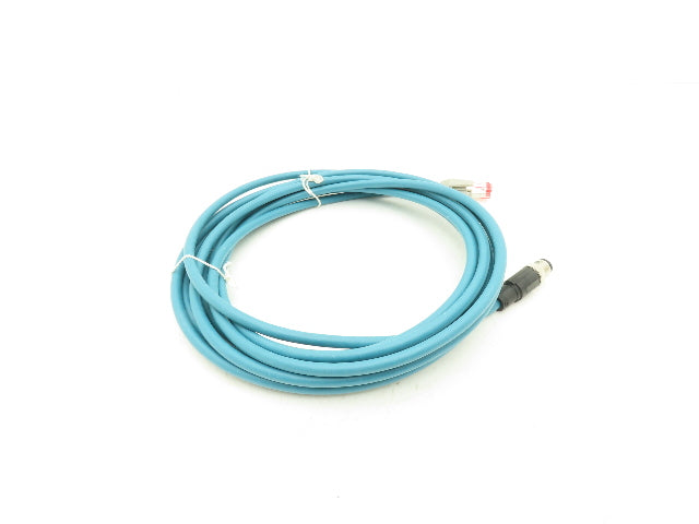 SMC EX9-AC050EN-PSRJ Serial Interface Connector Cable 4-pin M12 - Ethernet EX300