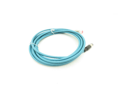 SMC EX9-AC050EN-PSRJ Serial Interface Connector Cable 4-pin M12 - Ethernet EX300