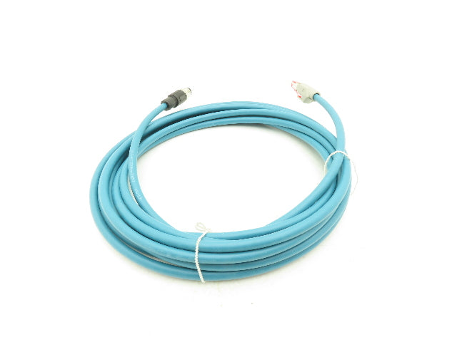 SMC EX9-AC050EN-PSRJ Serial Interface Connector Cable 4-pin M12 - Ethernet EX300