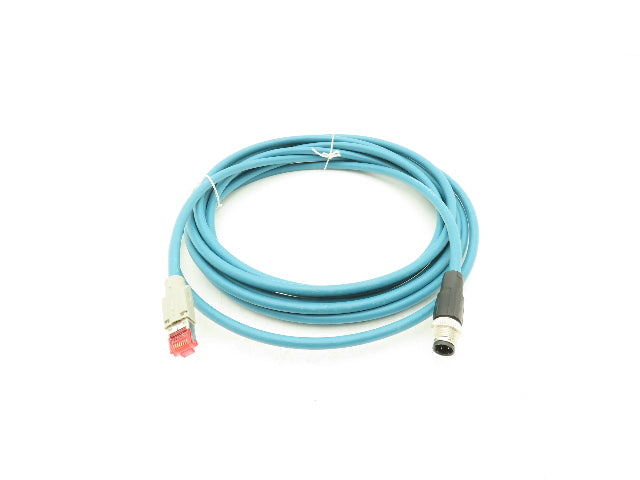 SMC EX9-AC050EN-PSRJ Serial Interface Connector Cable 4-pin M12 - Ethernet EX300